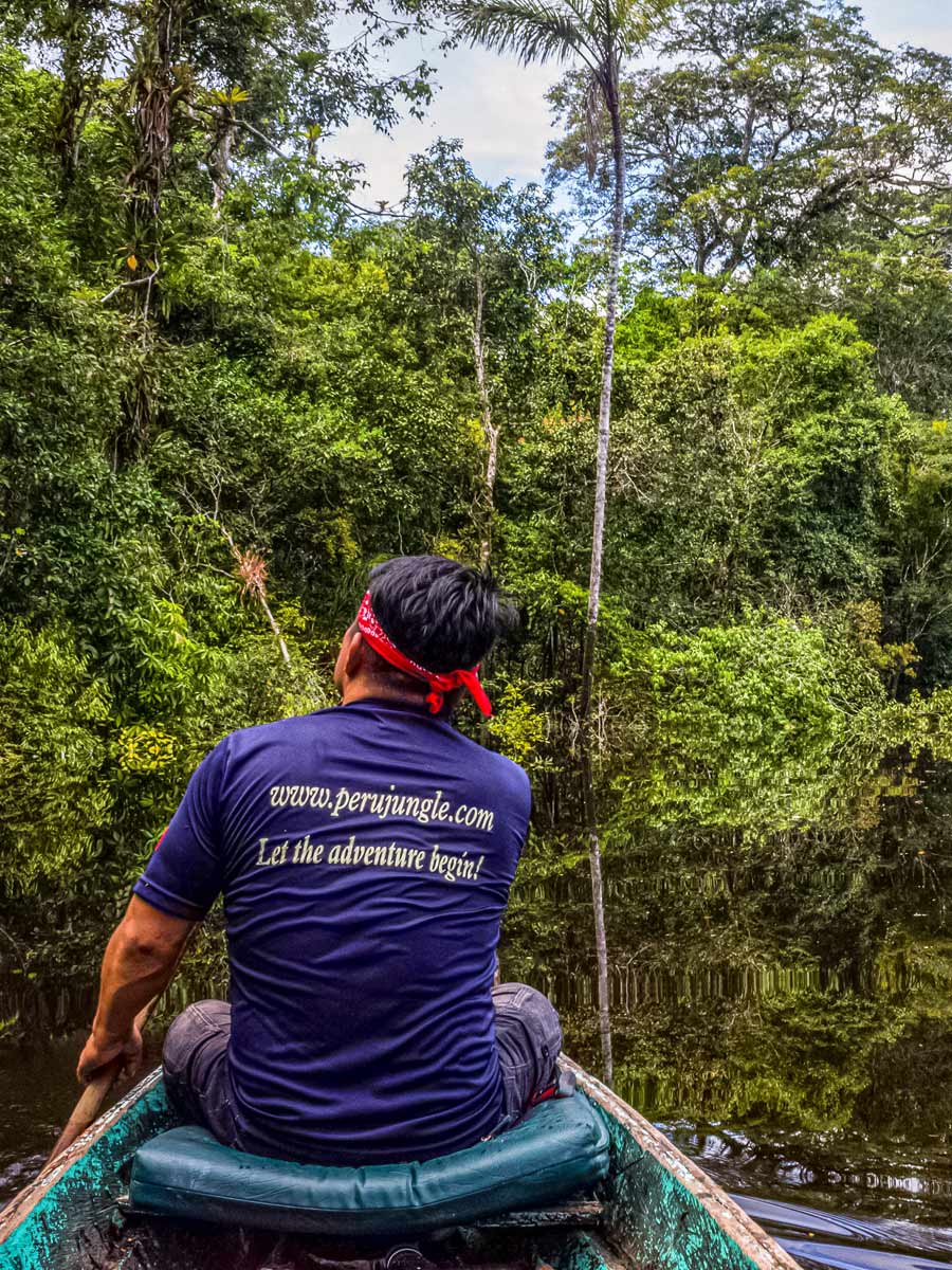 Peru Jungle boat tour Amazon fishing expedition Peru