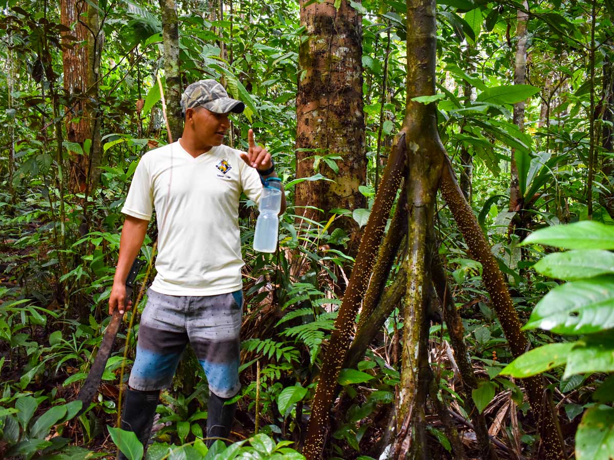 Amazon Research Center learning from local guides Peru