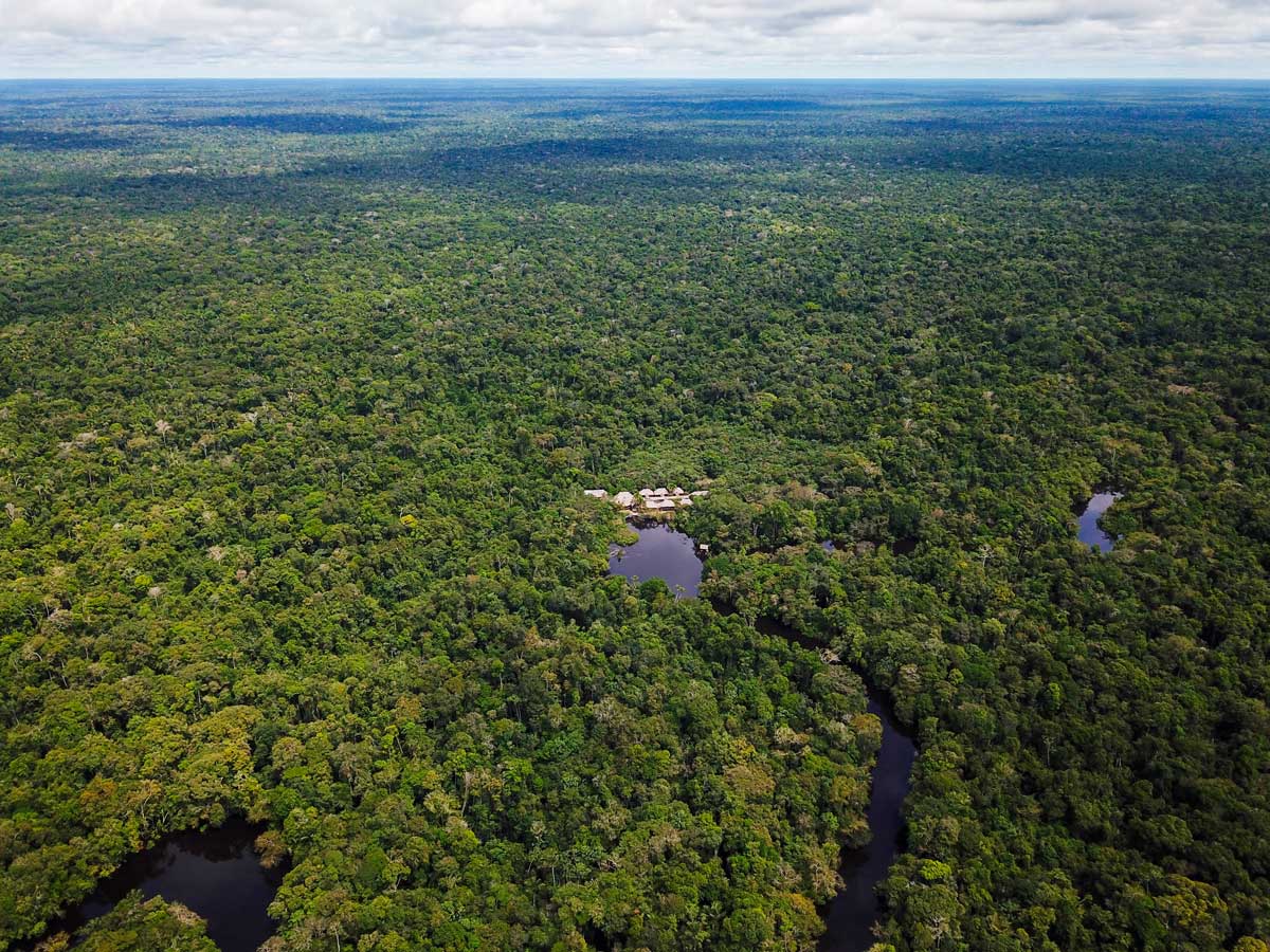 Rural jungle Research Center Peruvian Amazonia Peru