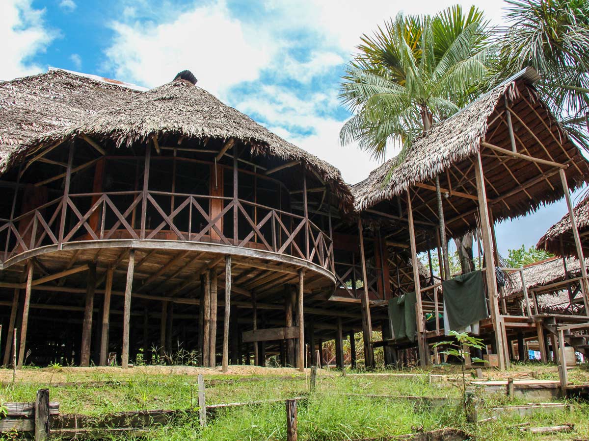 Amazon Research Center main camp jungle lodge Peru