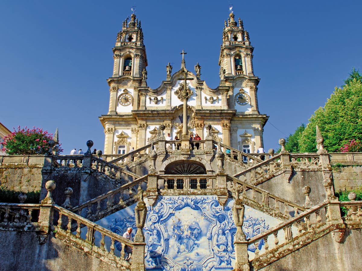 Lamego Portugal Douro wine region hiking and historical sites