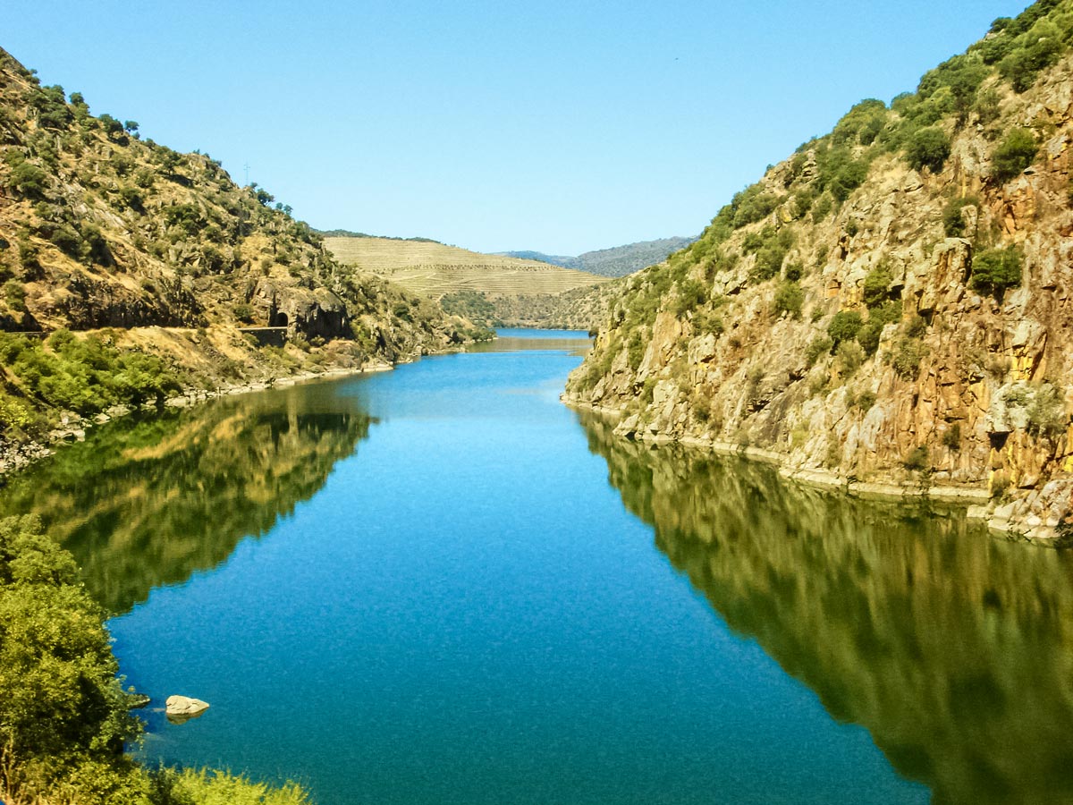 Beautiful river biking