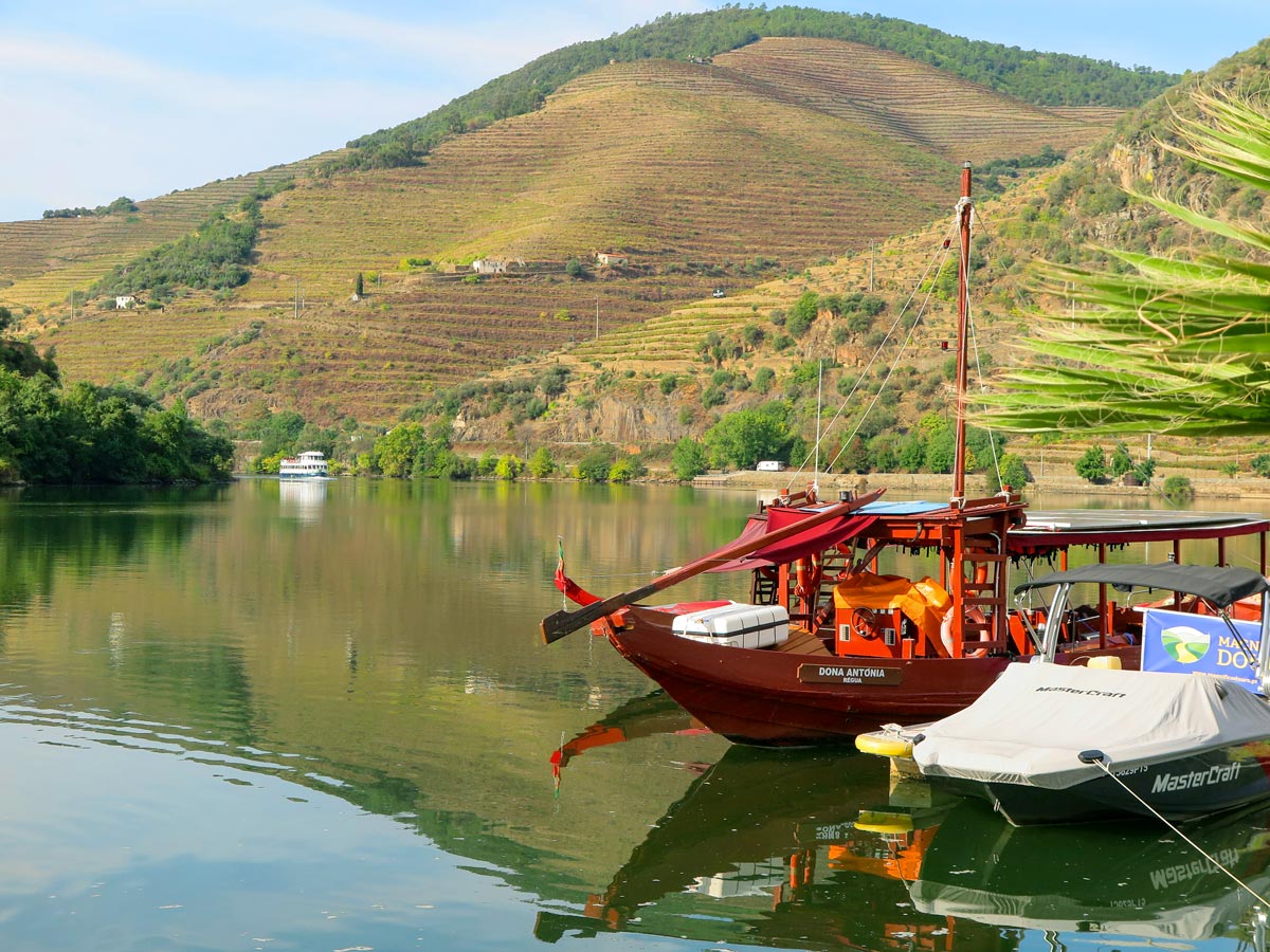 Rabelo boat river douro