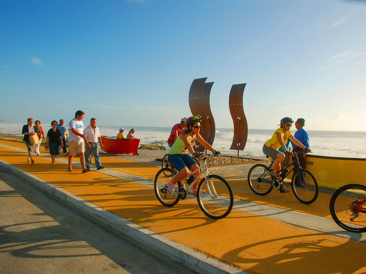 Munic pio de Caminha family adventure bike tour Minho Portugal