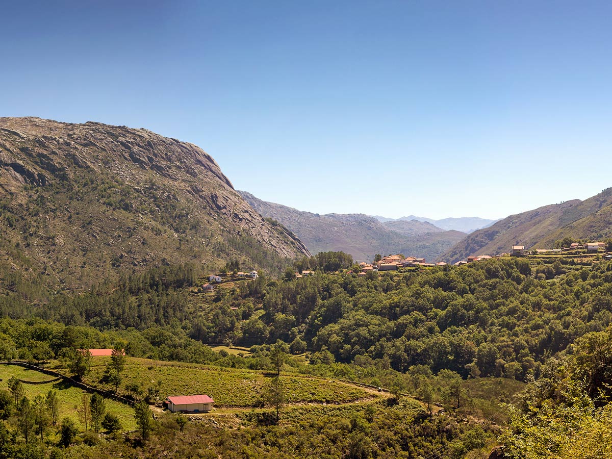 Exploring countryside hike Peneda Geres Hiking adventure tour Portugal