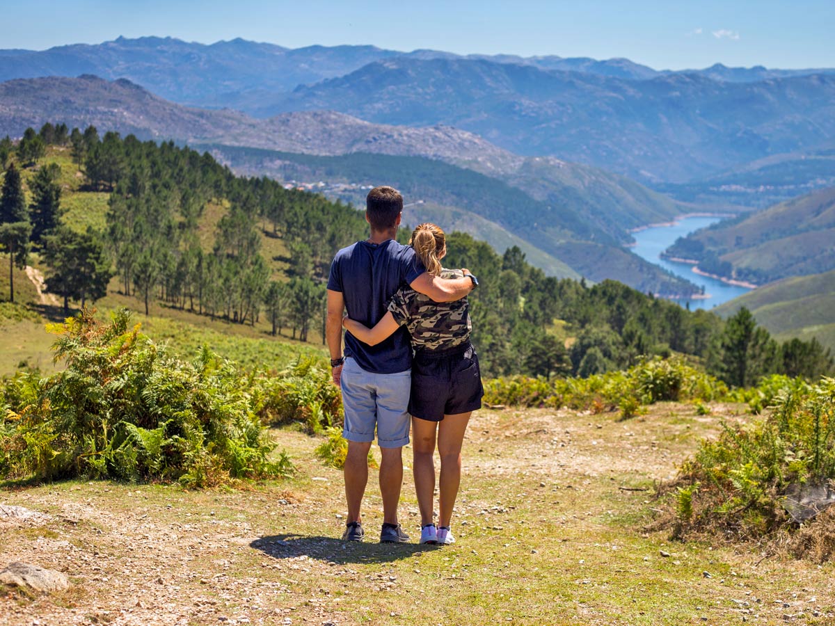 Hike with beautiful views soajo geres Peneda Geres Hiking adventure tour Portugal