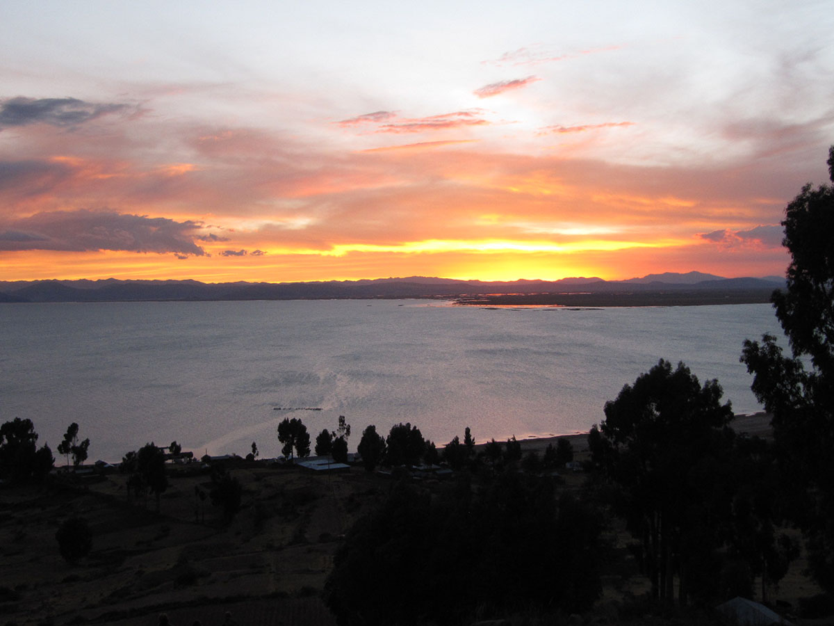 Titicaca sunset