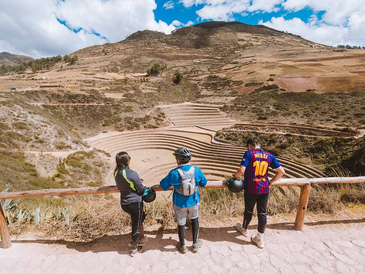 Mountain biking in cusco peru-maras moray