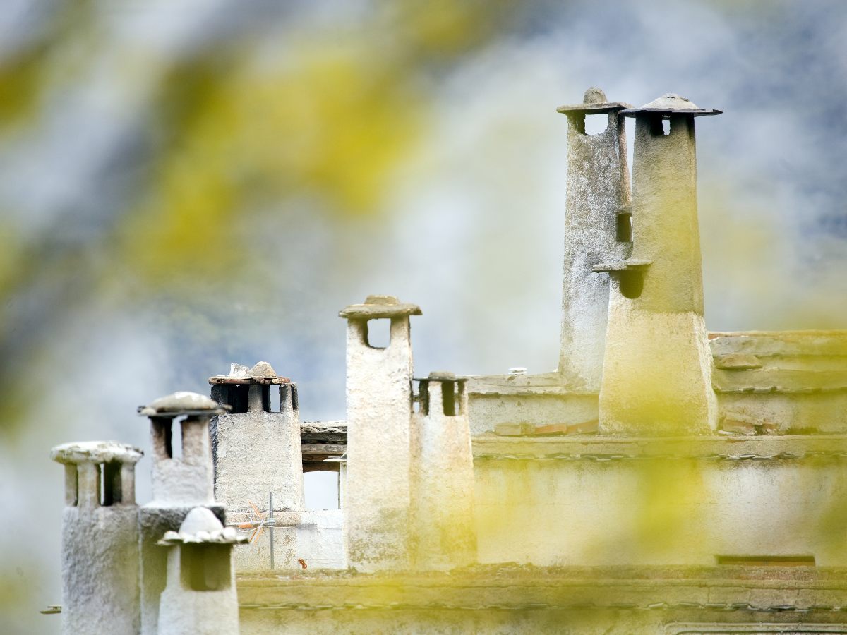 Alpujarras Chimneys in spain