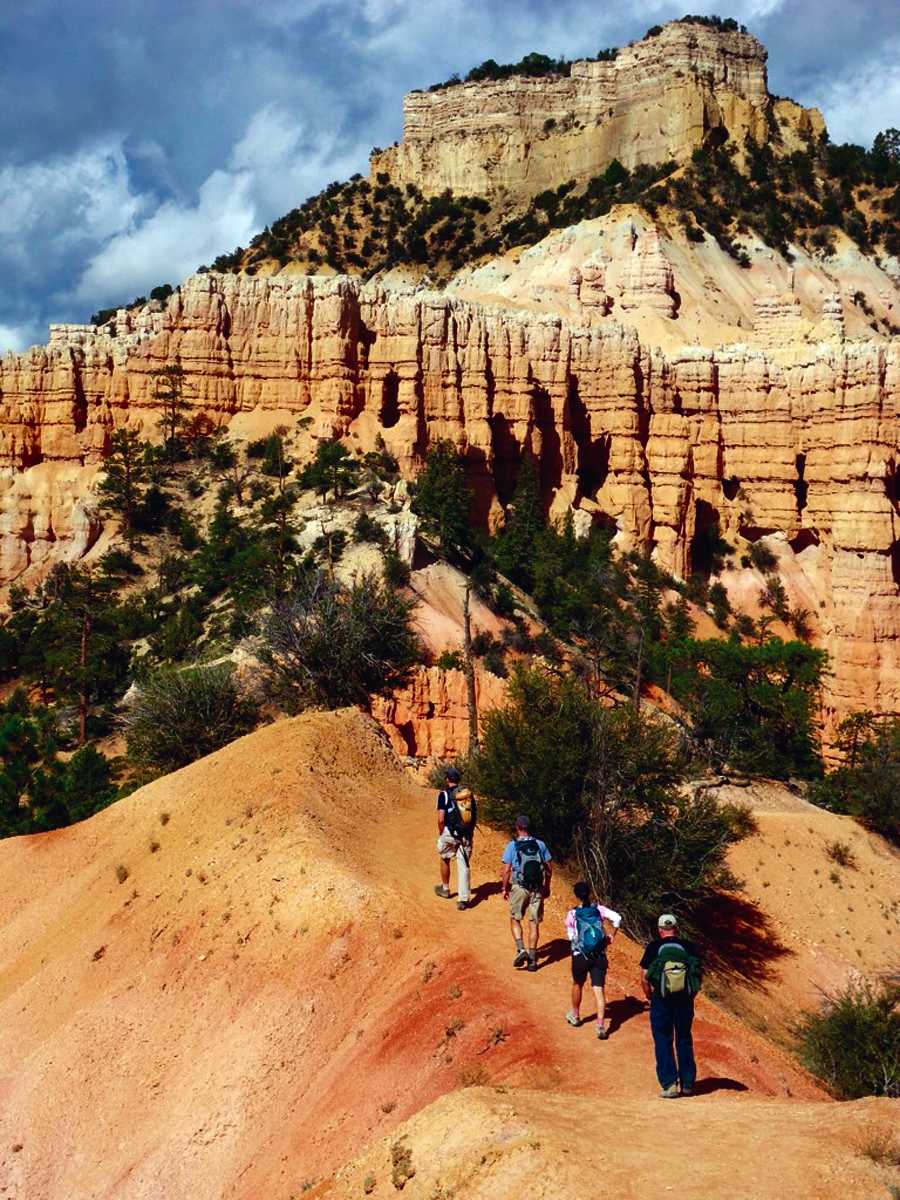 Group of hikers in Bryce Canyon