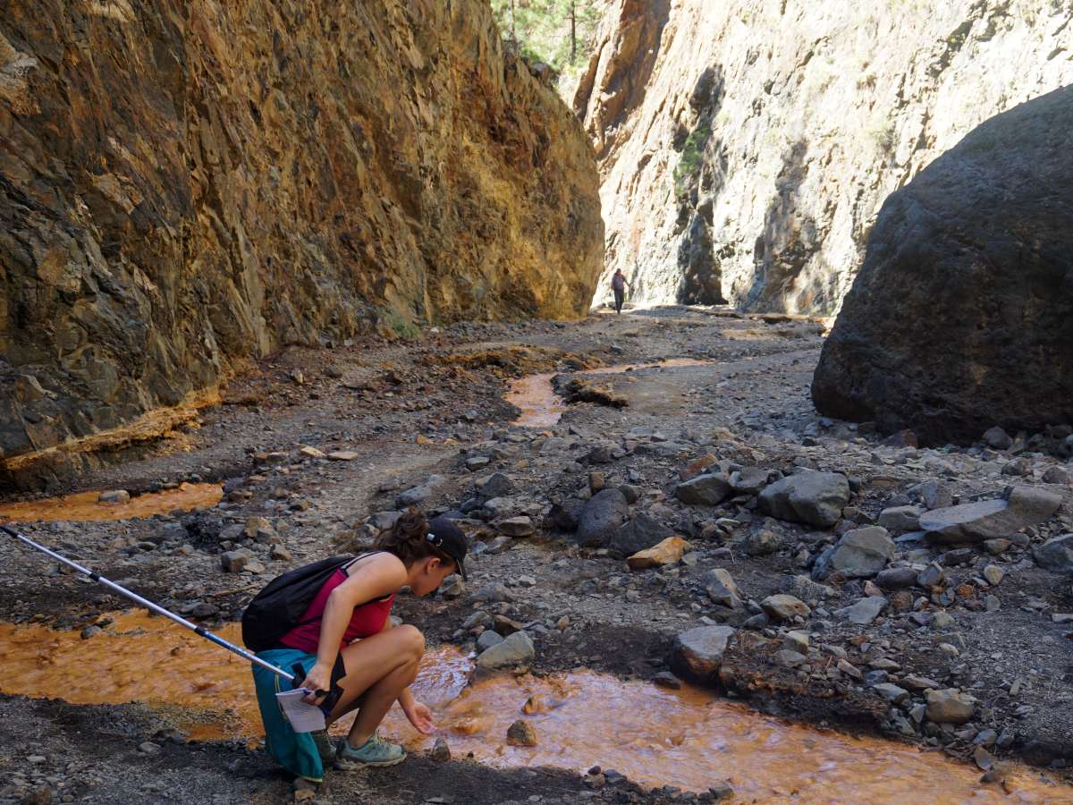 La Palma -inside the crater Taburiente