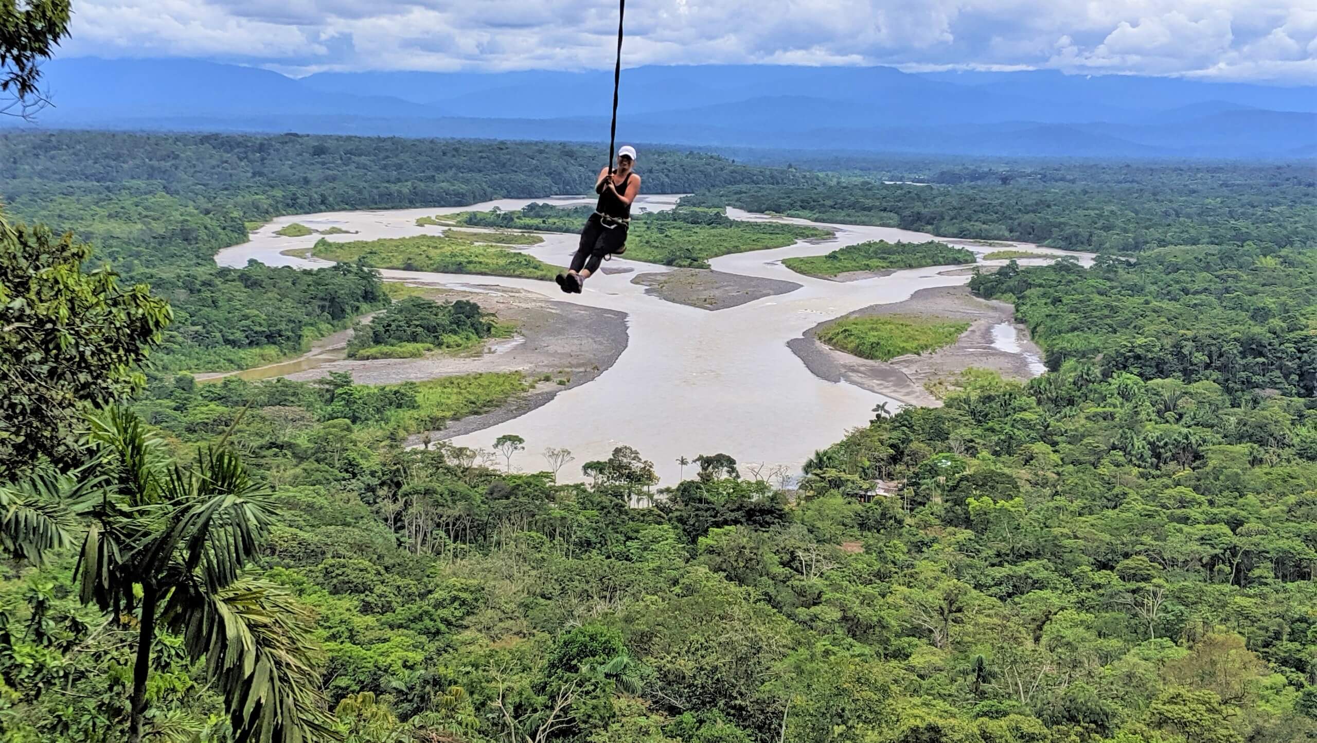 Beautiful Amazon rainforest in Ecuador