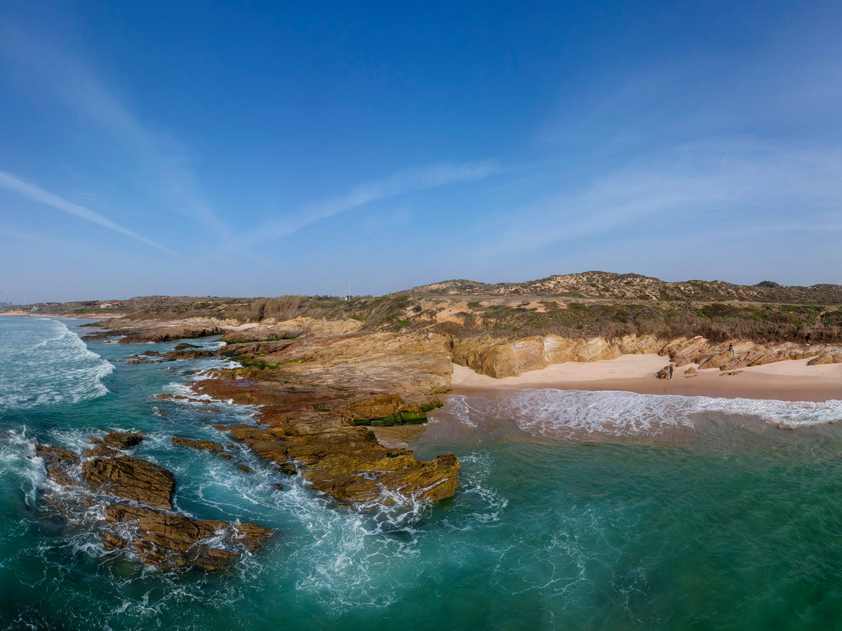 Porto Covo beach exploring Portugal coast walking tour