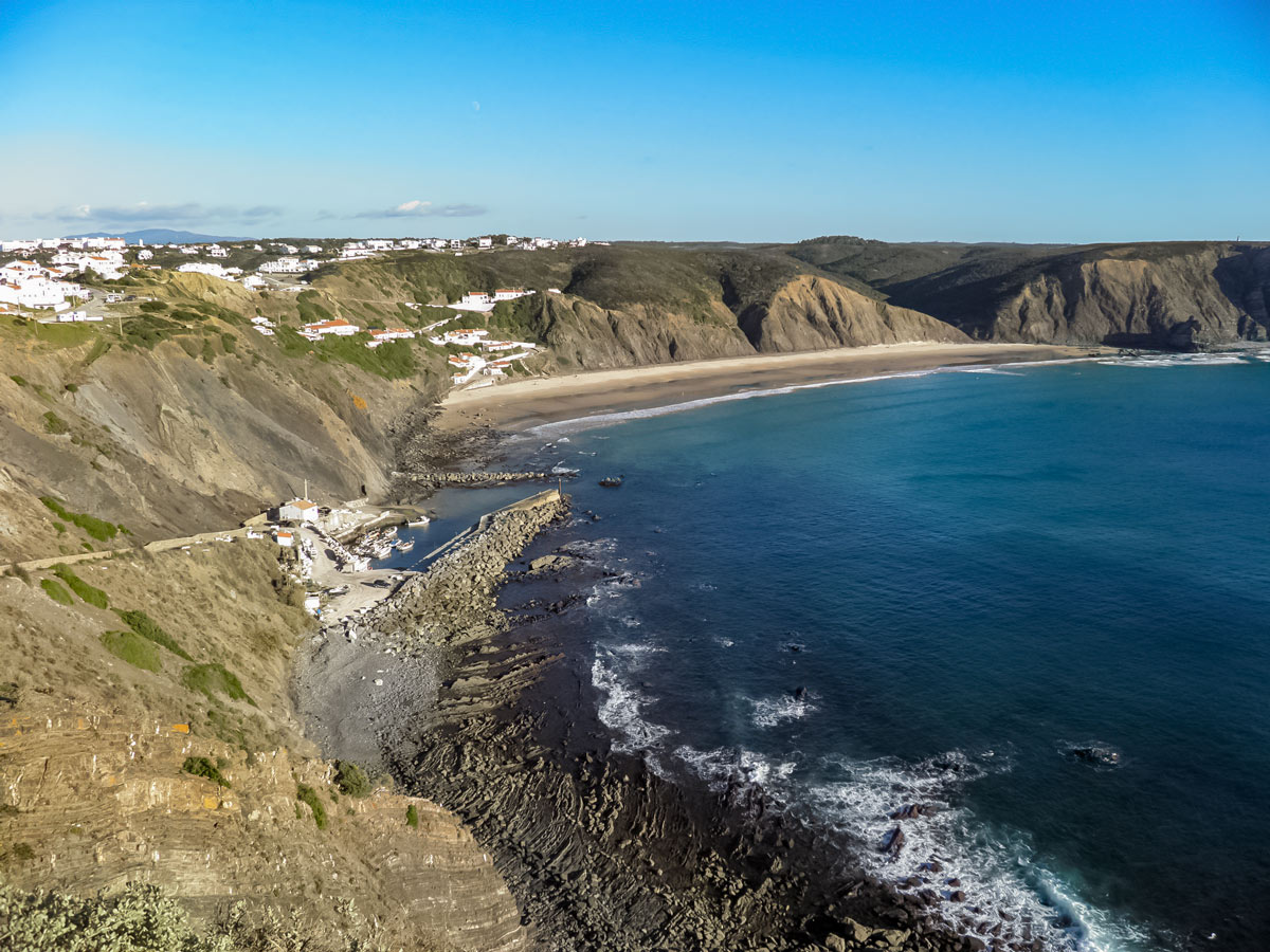 Arrifana Algarve exploring Portugal coast walking tour