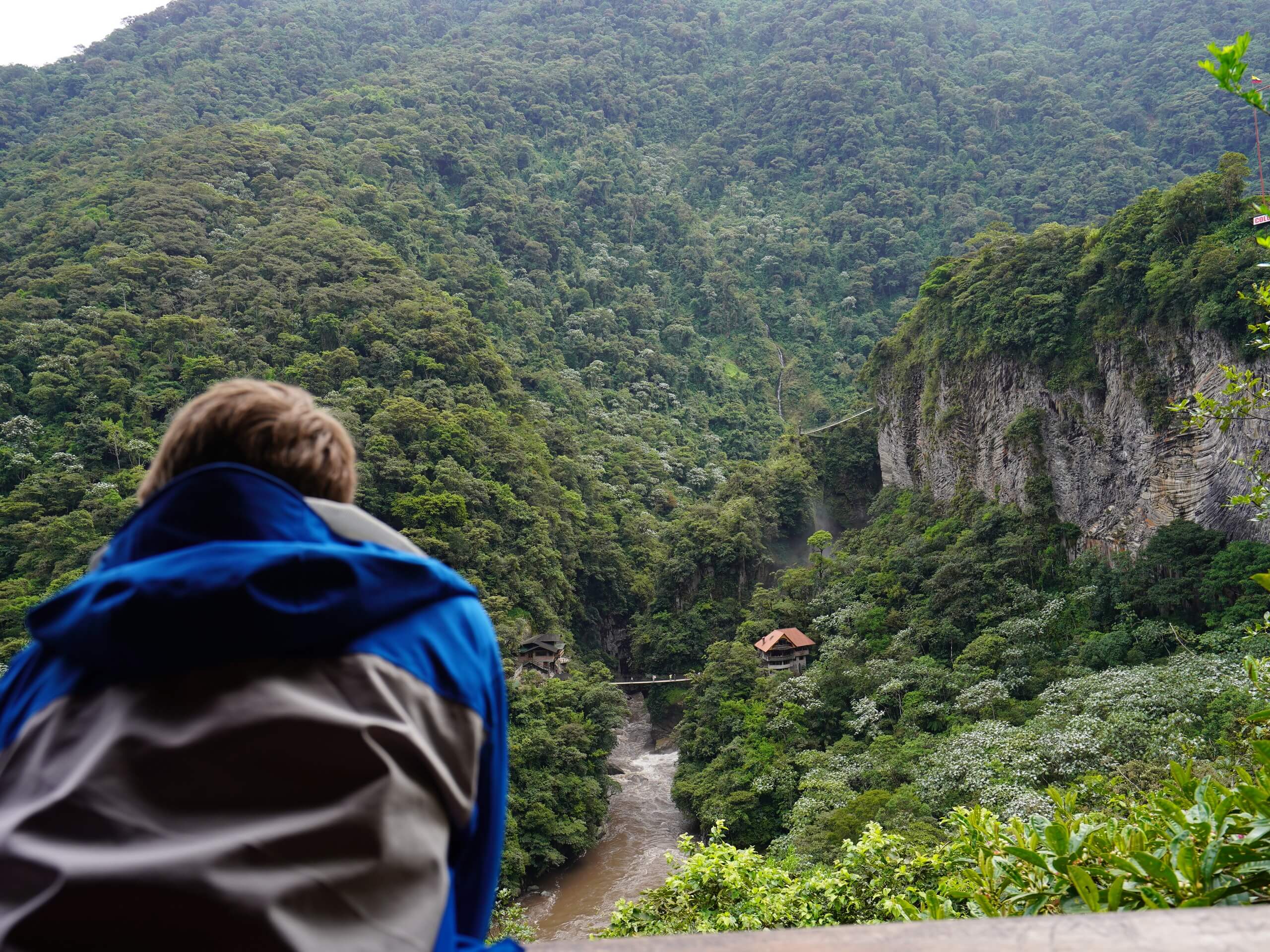 Resting spot along the Amazon Rainforest biking route