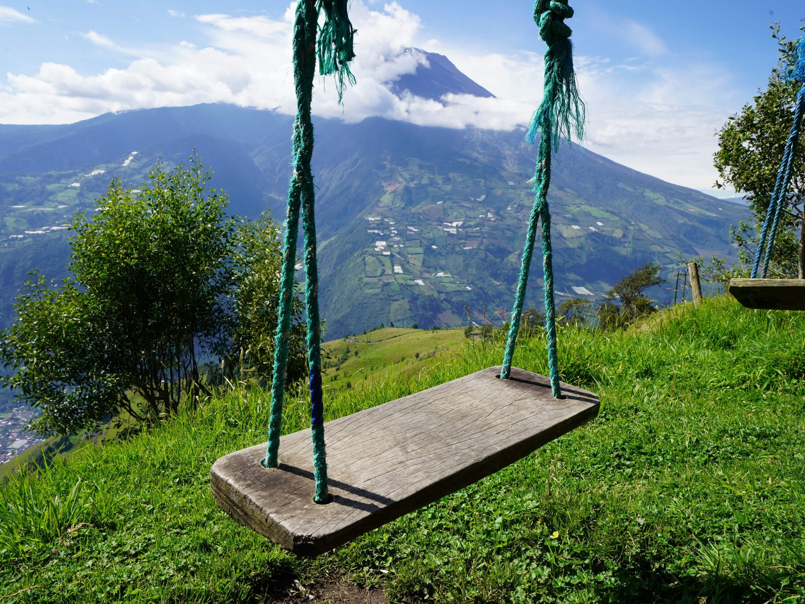 Swing in Banos, Ecuador