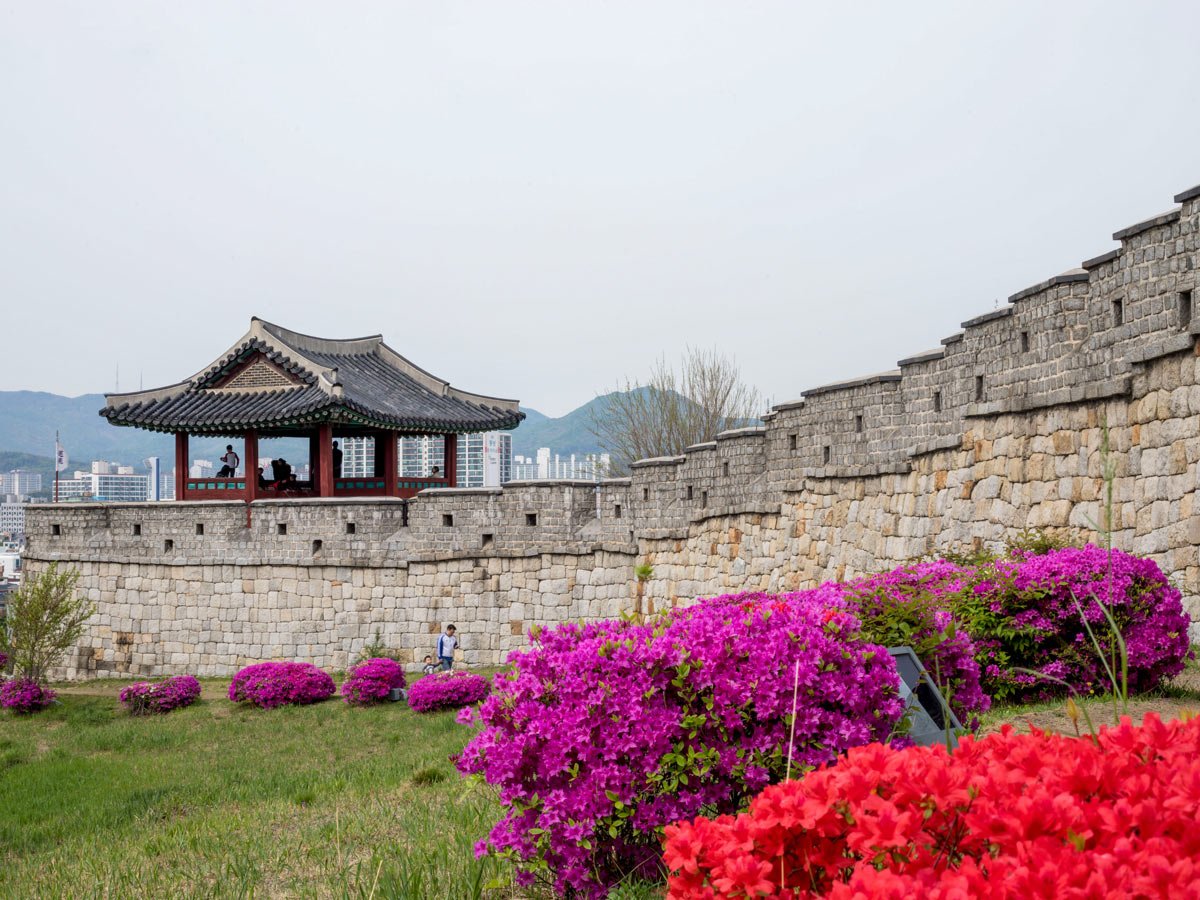 Hwaseong fortress unesco heritage site South Korea Catholic Pilgrim adventure tour