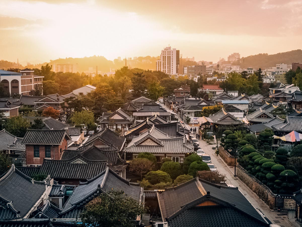 Jeonju hanok village South Korea Catholic Pilgrim adventure tour