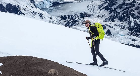 Vatnajokull Glacier Cross-Country Ski Crossing