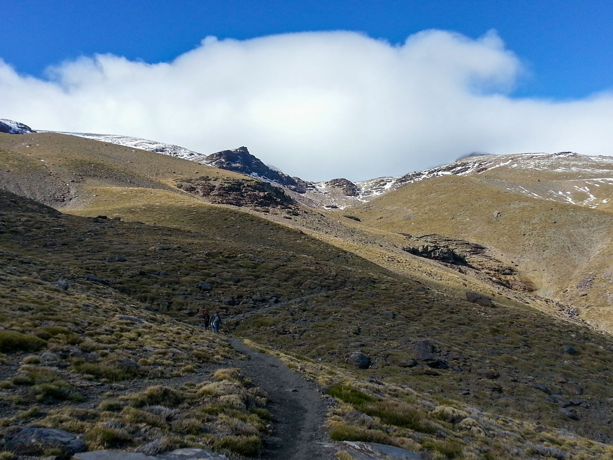 Hiking alpujarras landscape walking tour Spain