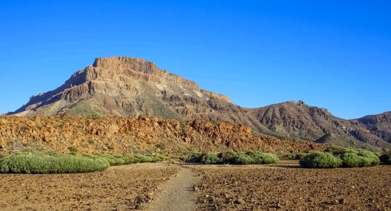 Montaña Guajara trail walking hiking Tenerife Canary Islands Spain