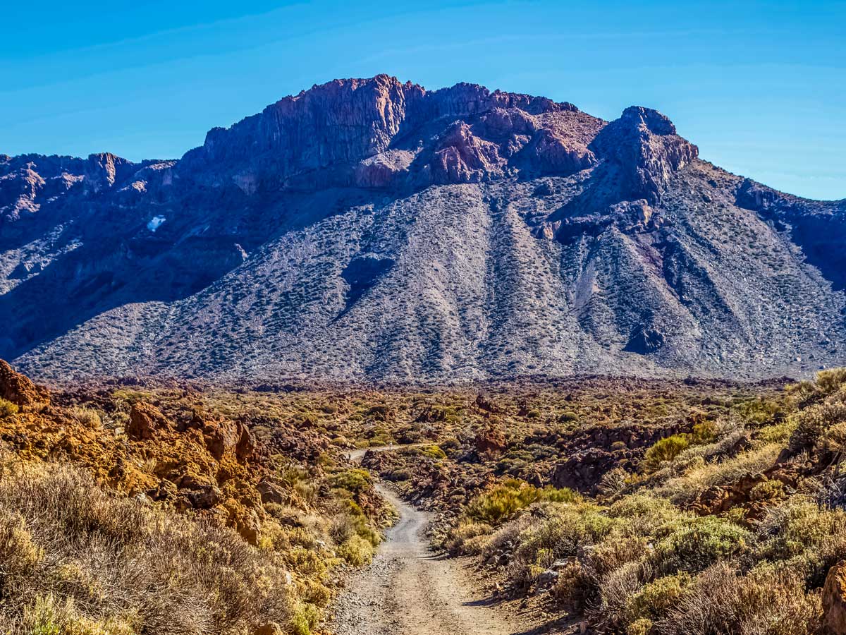 Las Cañadas del Teide walking hiking Tenerife Canary Islands Spain