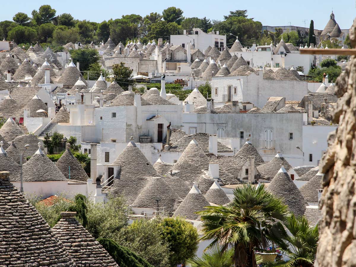 Trulli traditional hut houses