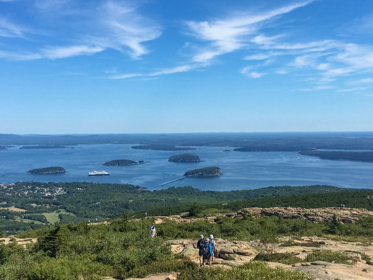 Lake islands Acadia National Park Maine adventure tour