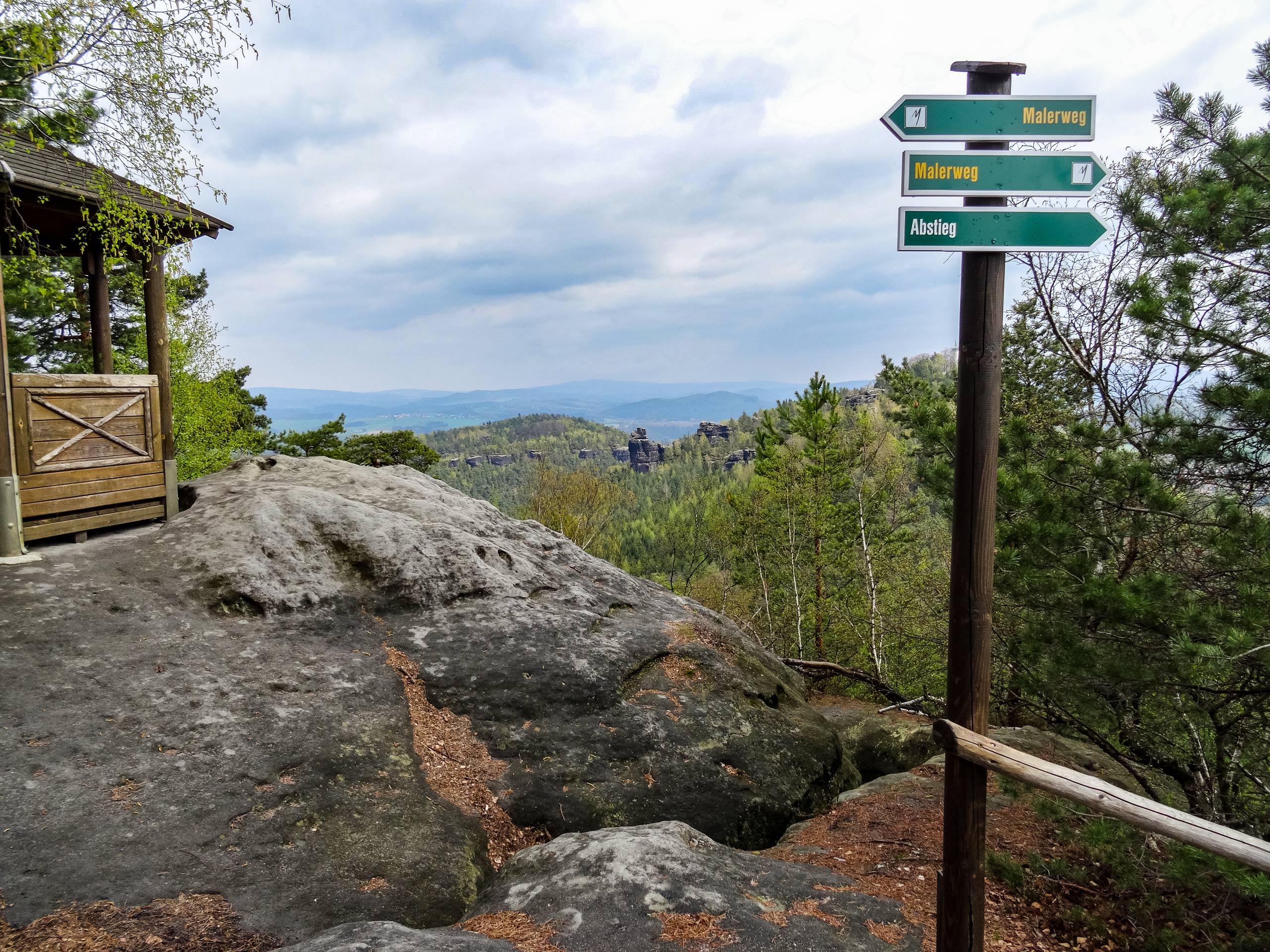 On the Gohrisch am Malerweg Elbe Sandstone mountains tour AugustusTours