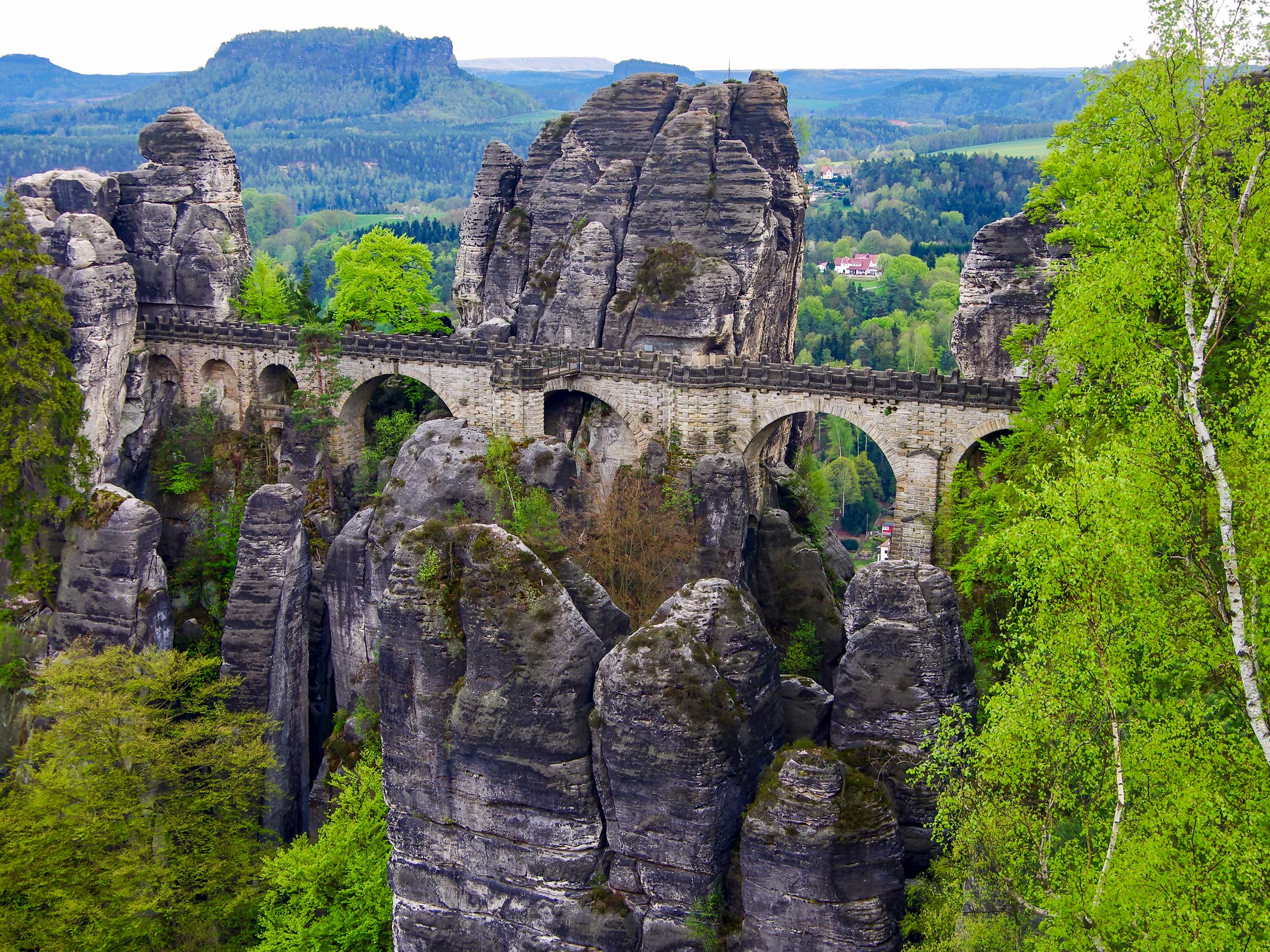 Bridge Saxon Switzerland Bastei