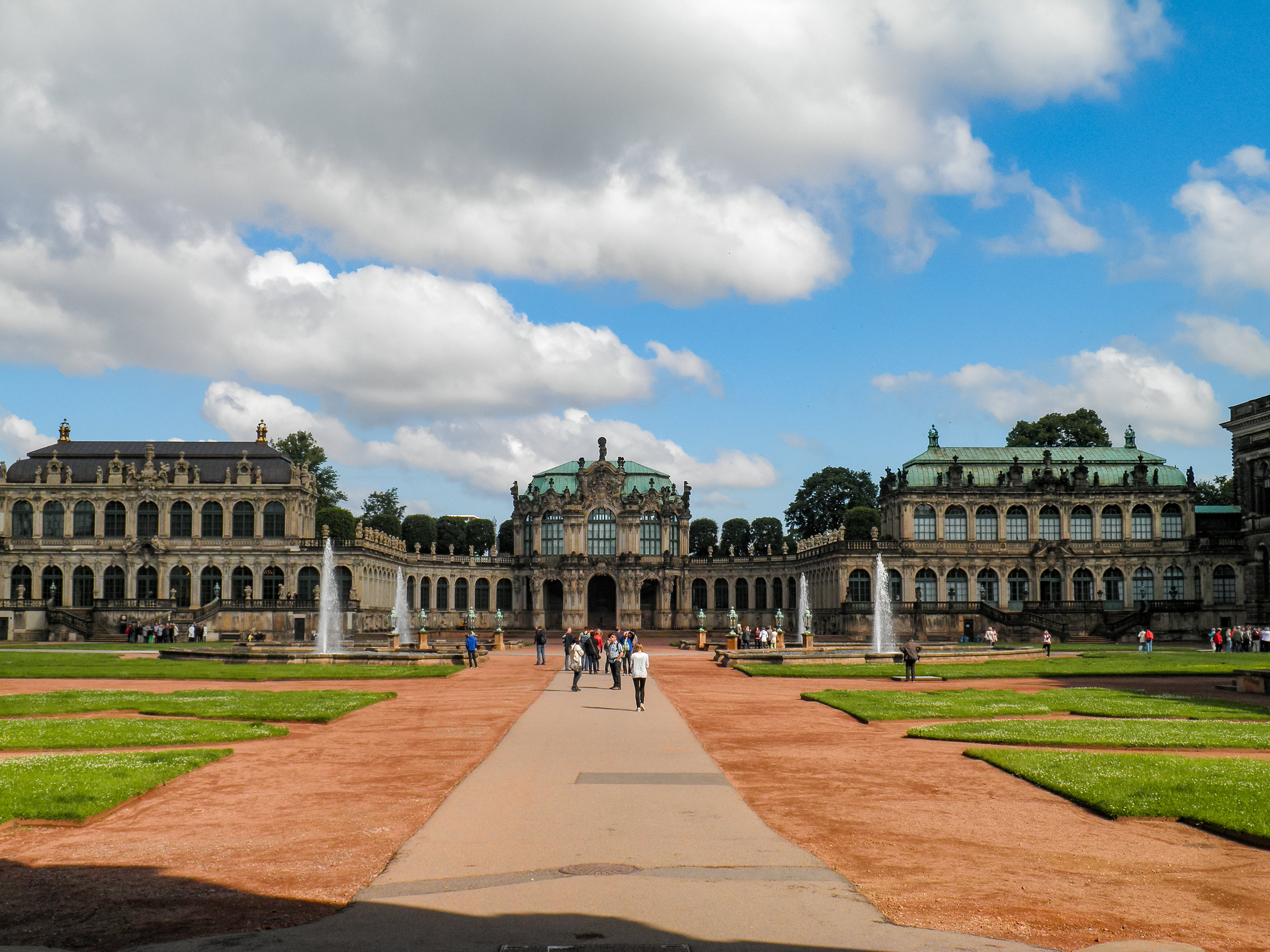 Zwinger palace in Dresden