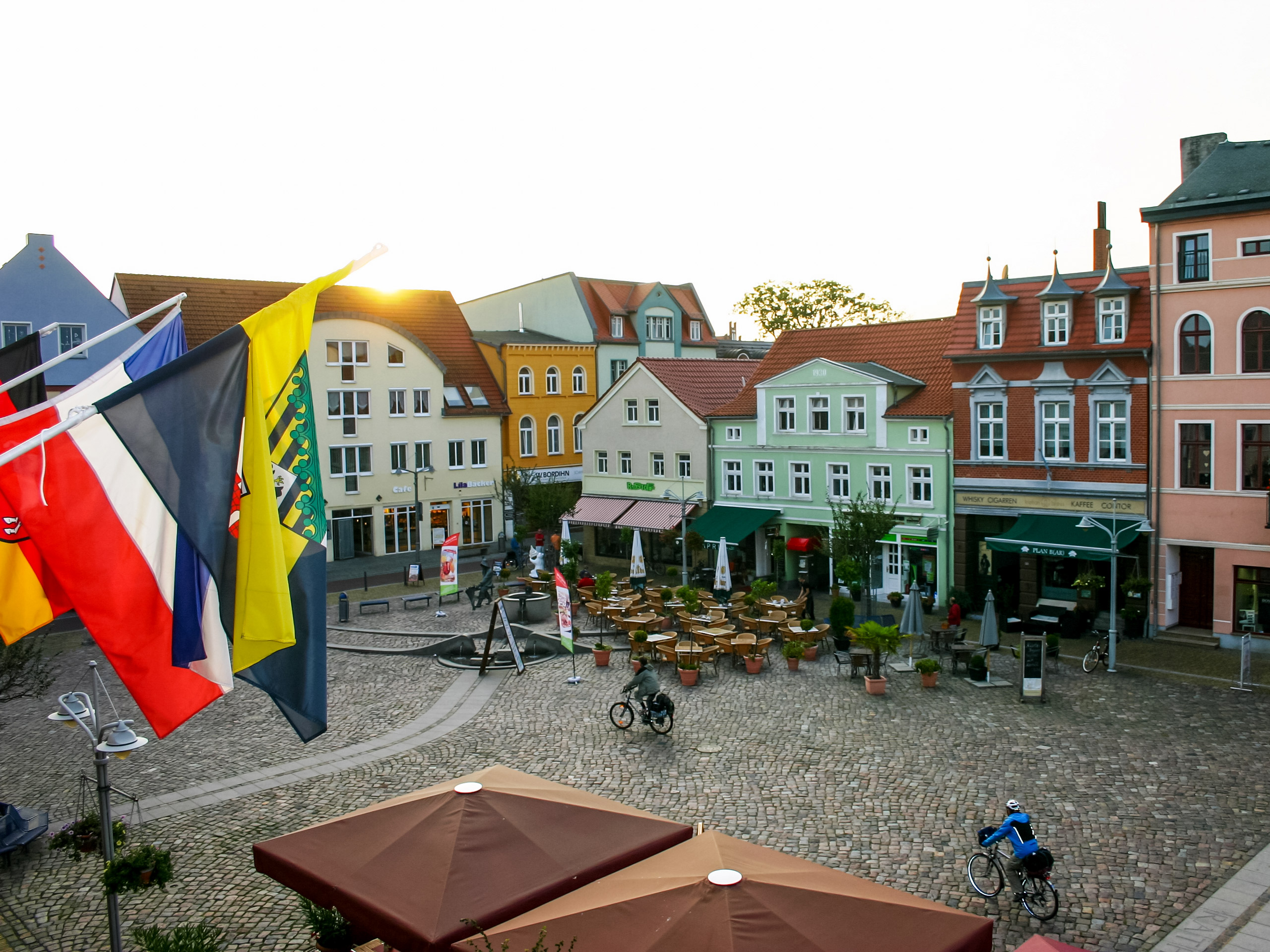 Ueckermünde market square