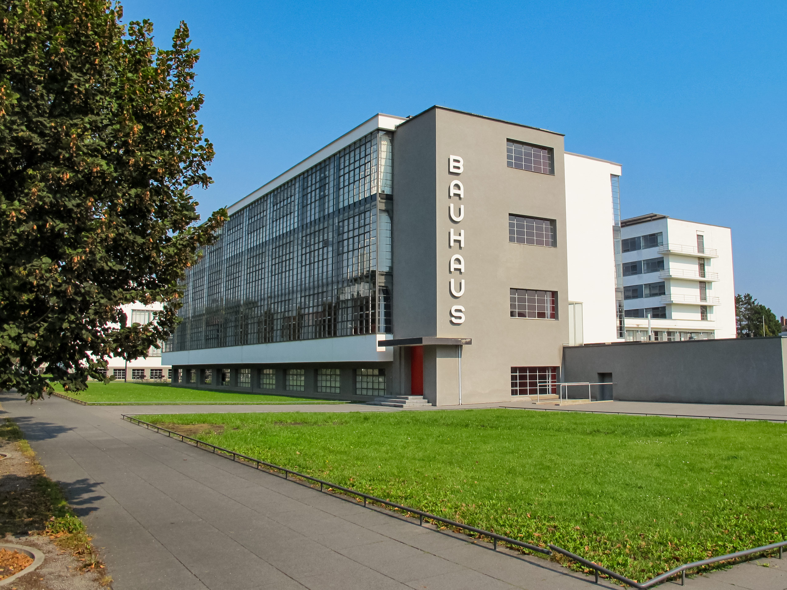 Dessau historic attraction Bauhaus building