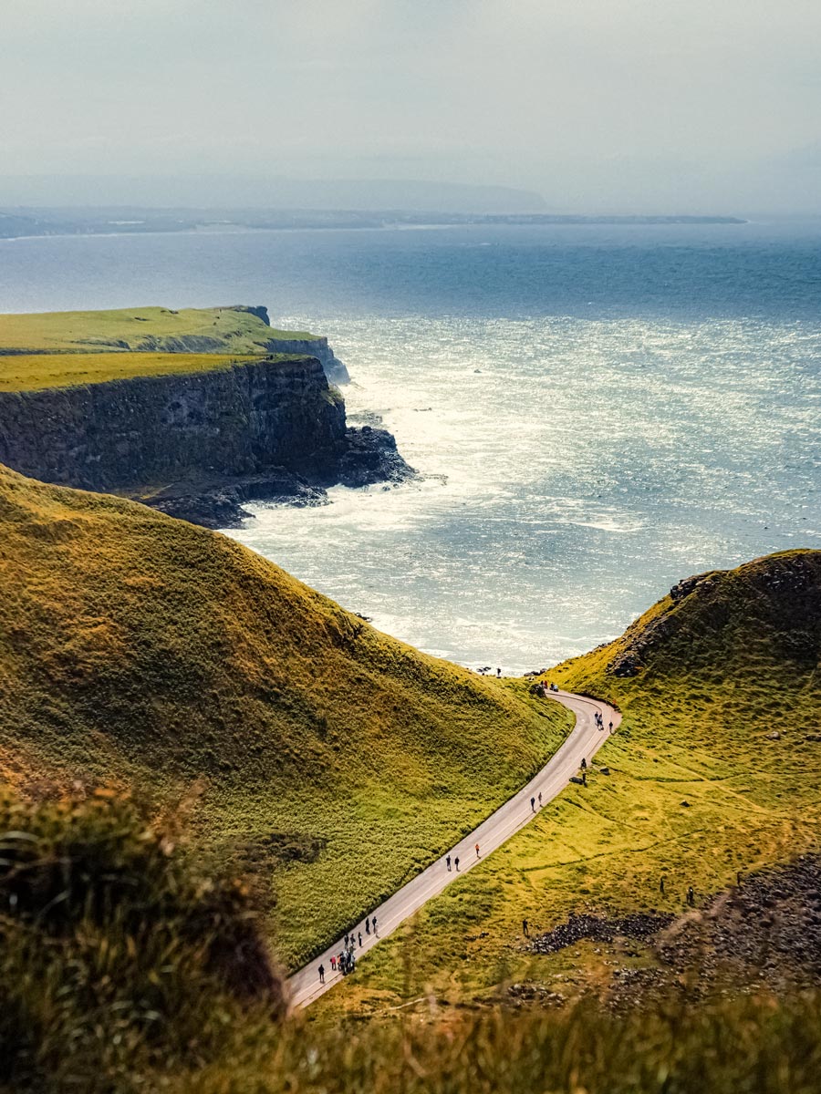 Giants Causeway, Bushmills Ireland walking the causeway coast