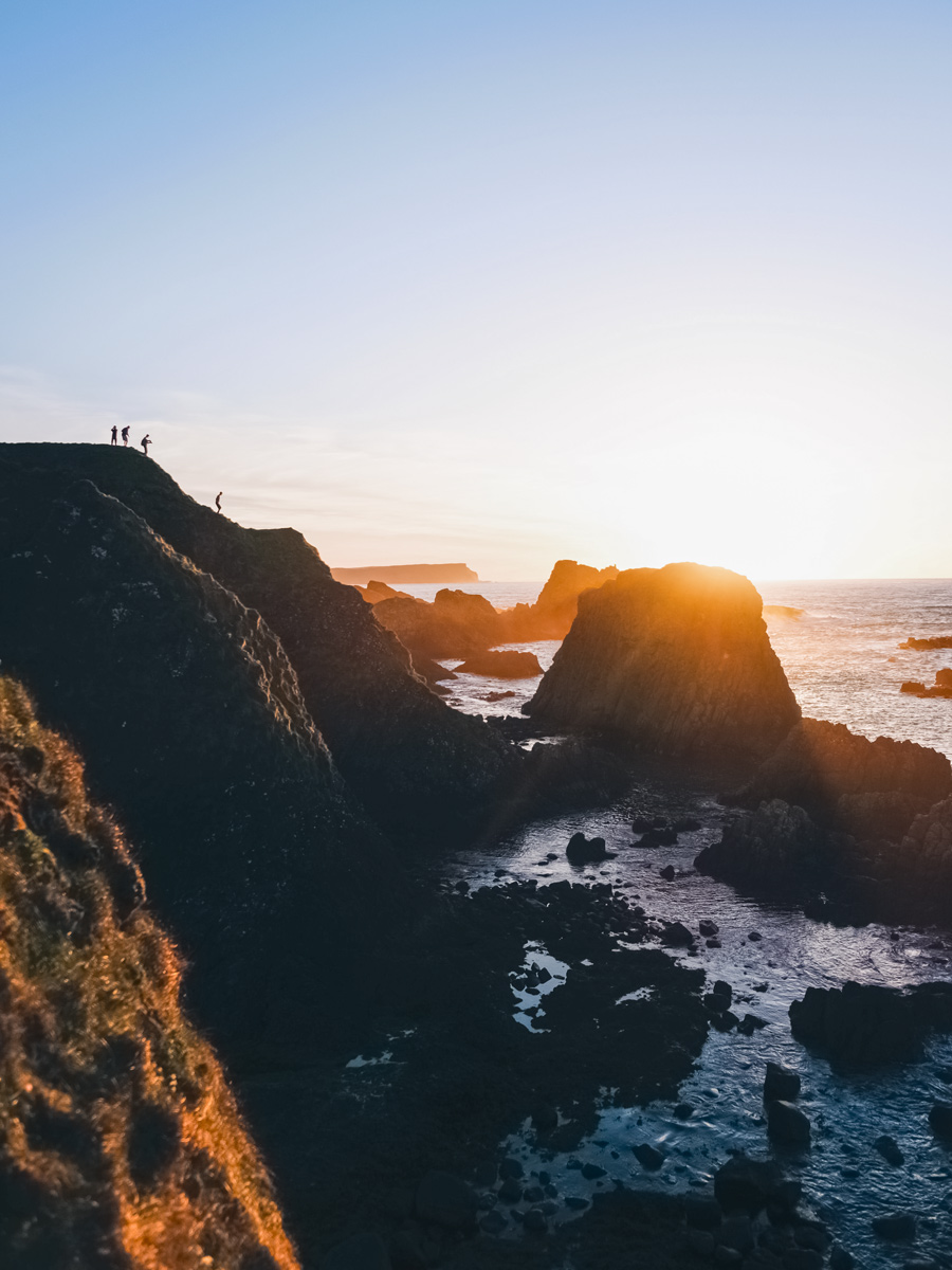 Ballintoy Harbour sunset Ballycastle, United Kingdom