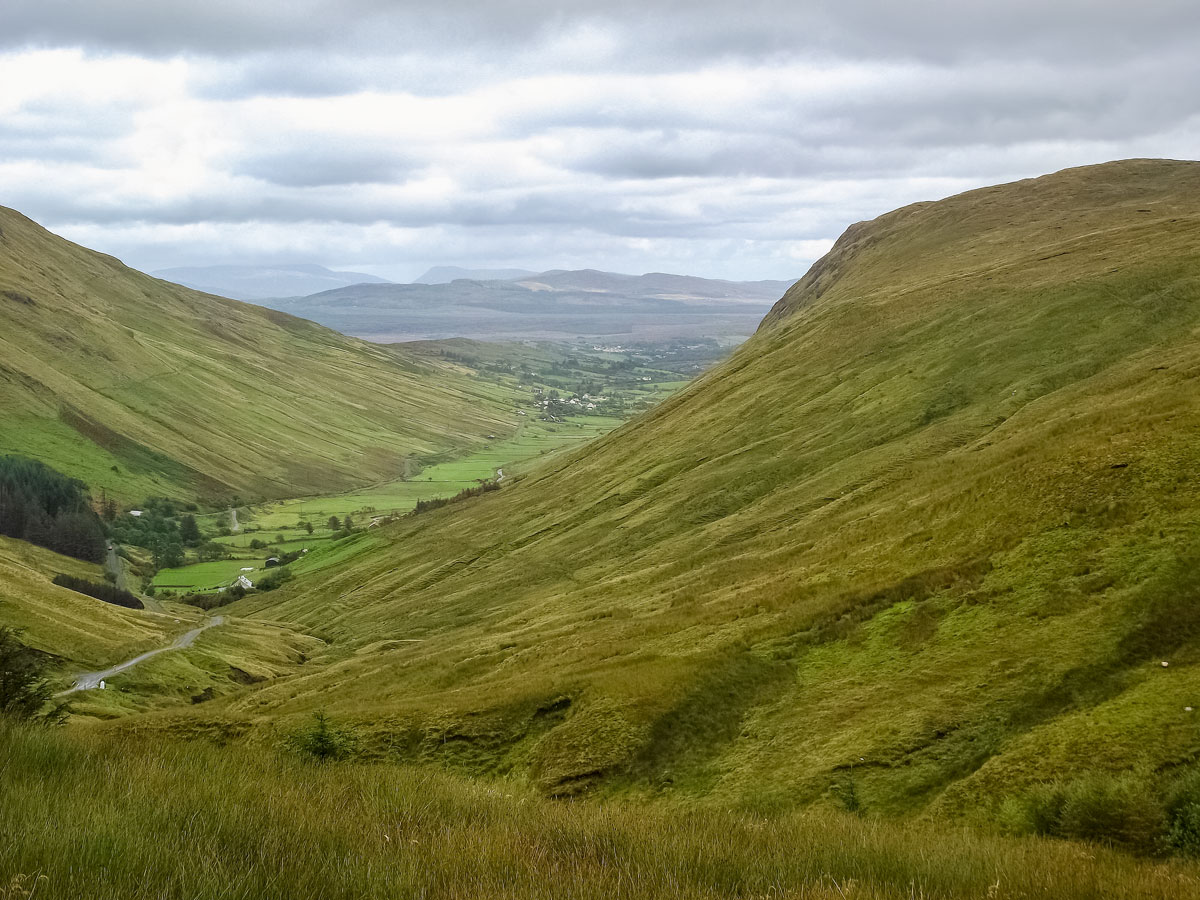 The Glengesh Pass in North West Ireland