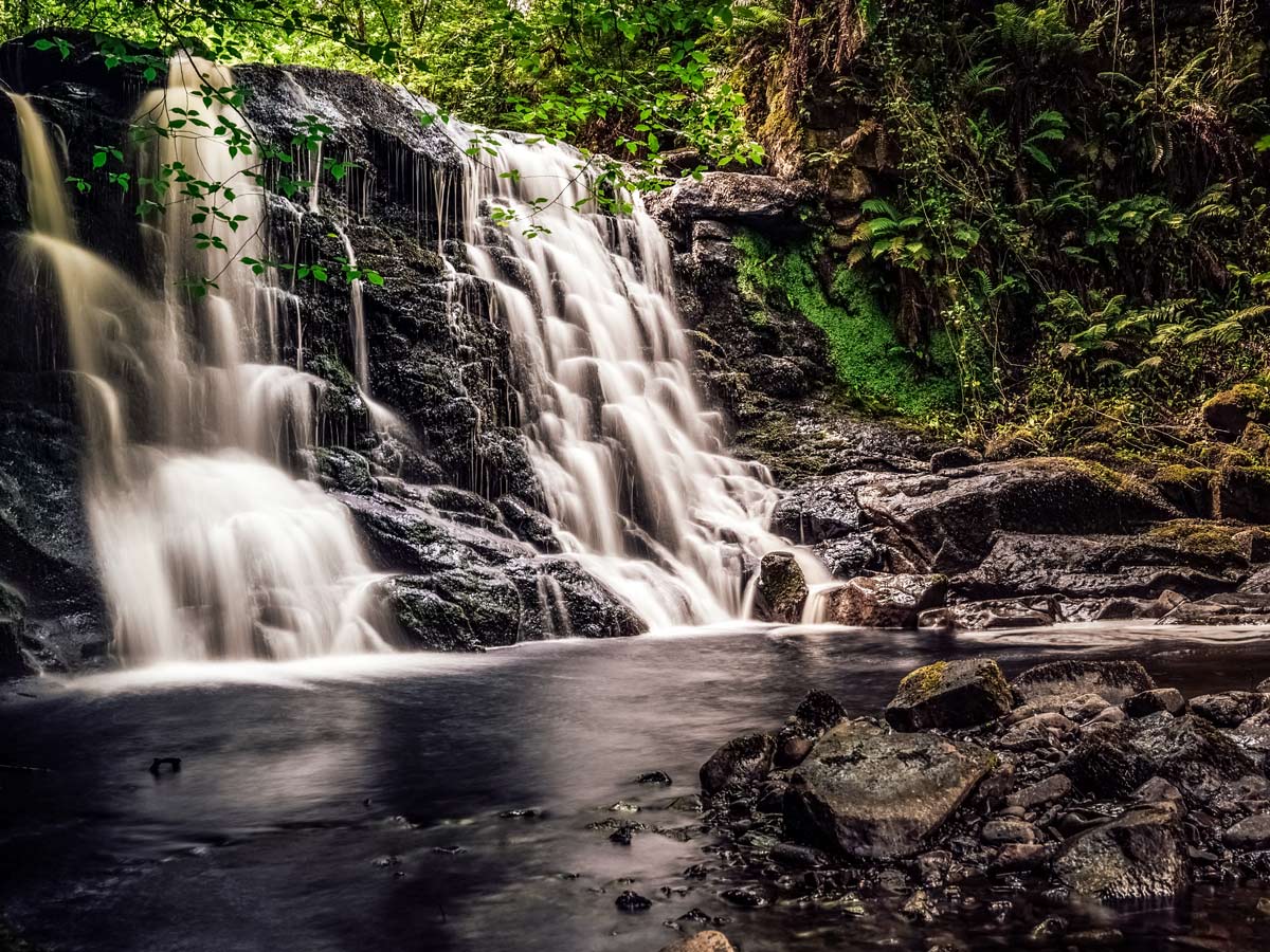 Glenariff Forest Park waterfalls Ballymena