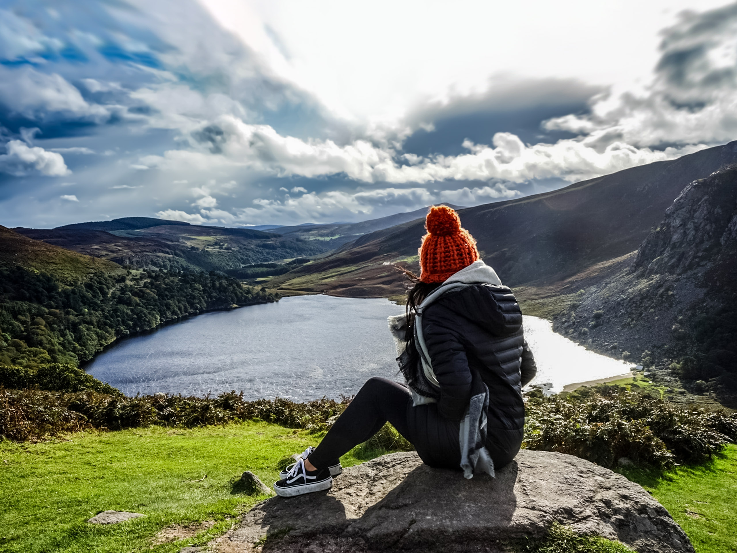 Wicklow Mountains Laragh West County Wicklow Ireland Lough Tray