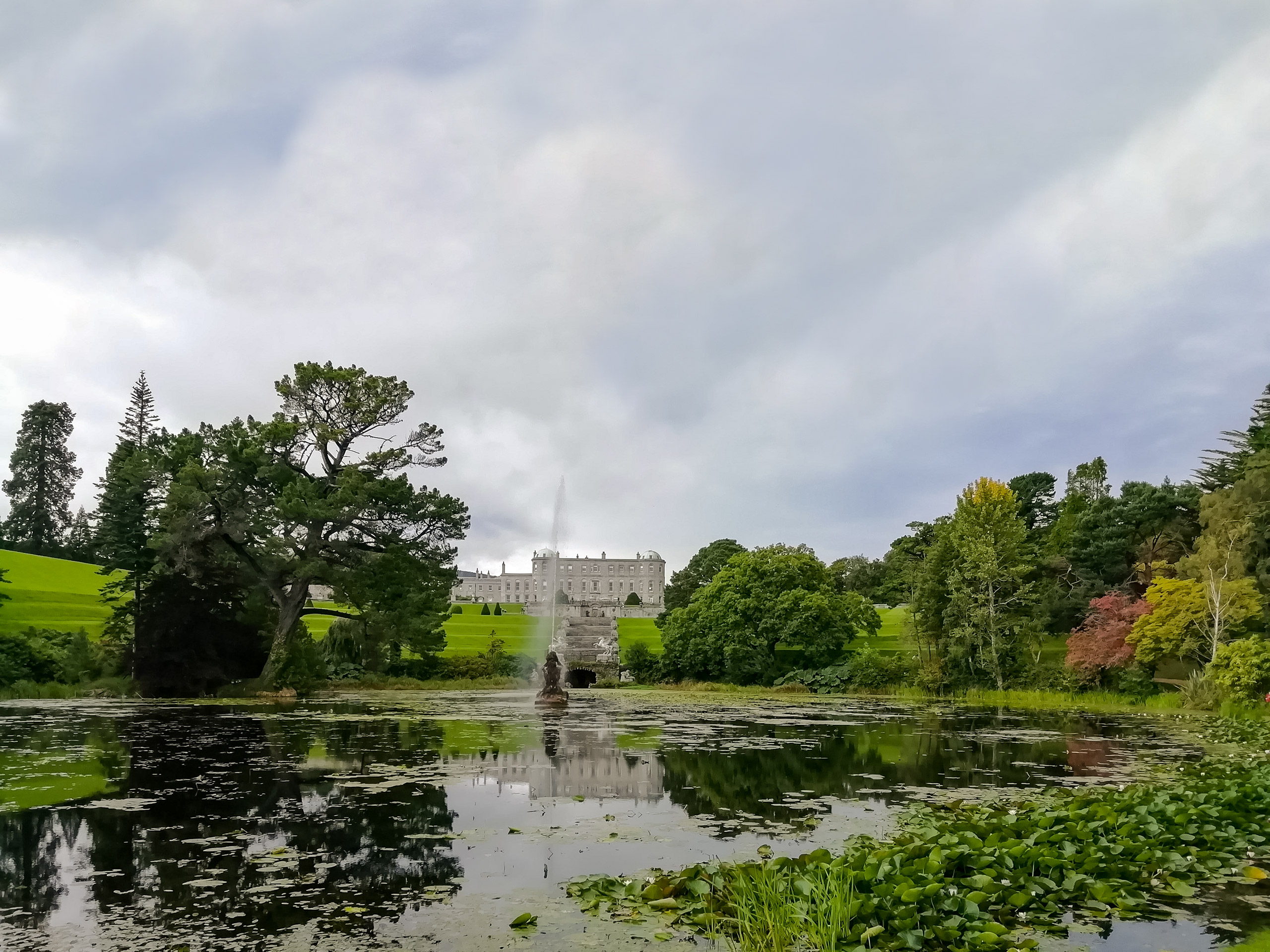 Old estate house Powerscourt Enniskerry Wicklow county Ireland