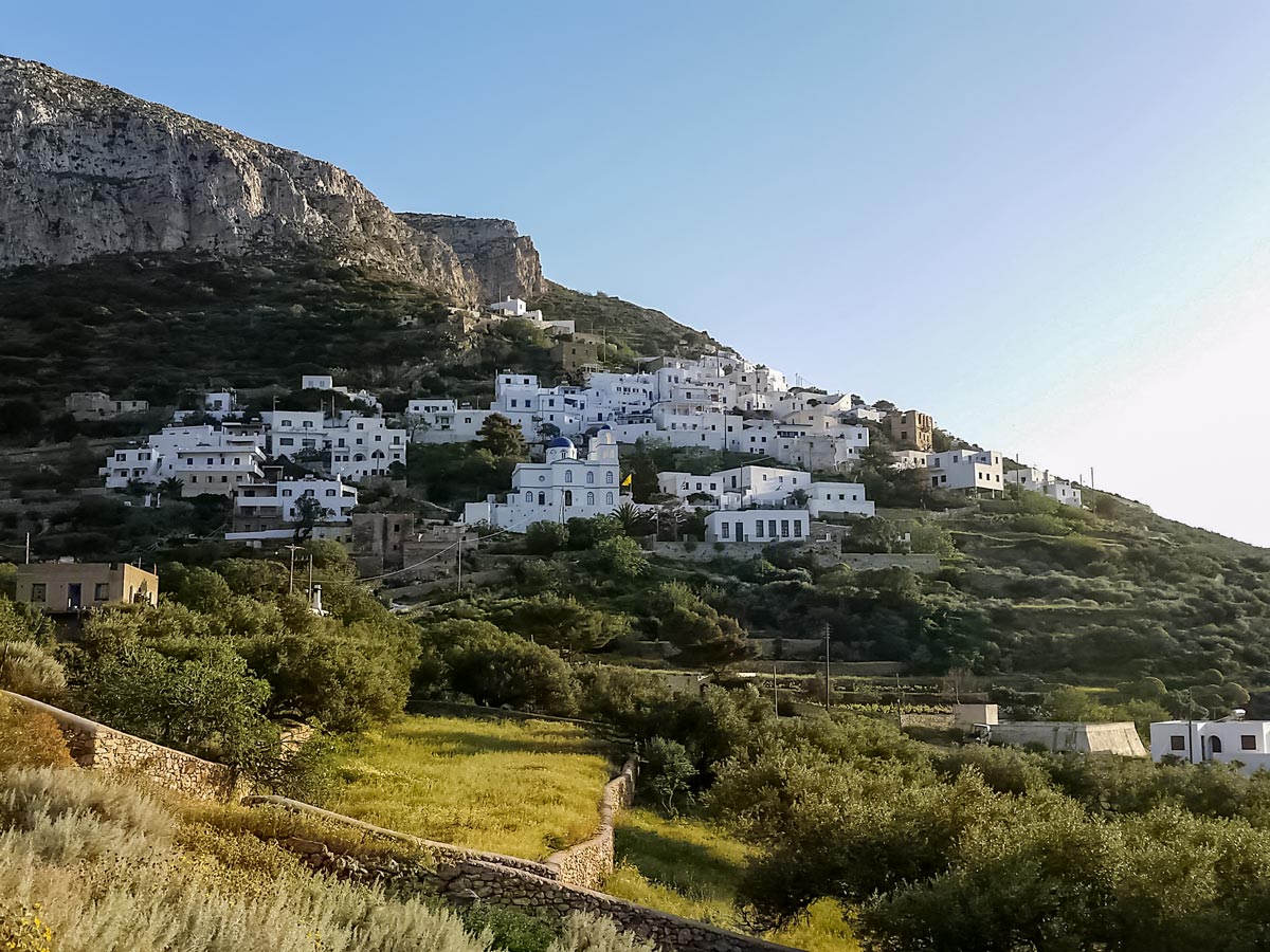 Mediterranean Greecian towns islands hiking walking Amorgos Greece