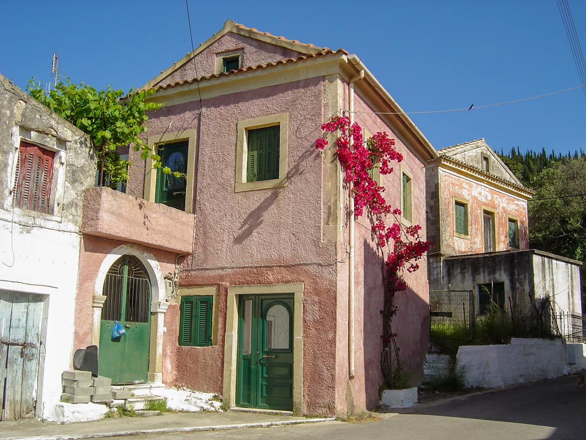 Greek homes exploring Corfu Paxos Greece adventure tour