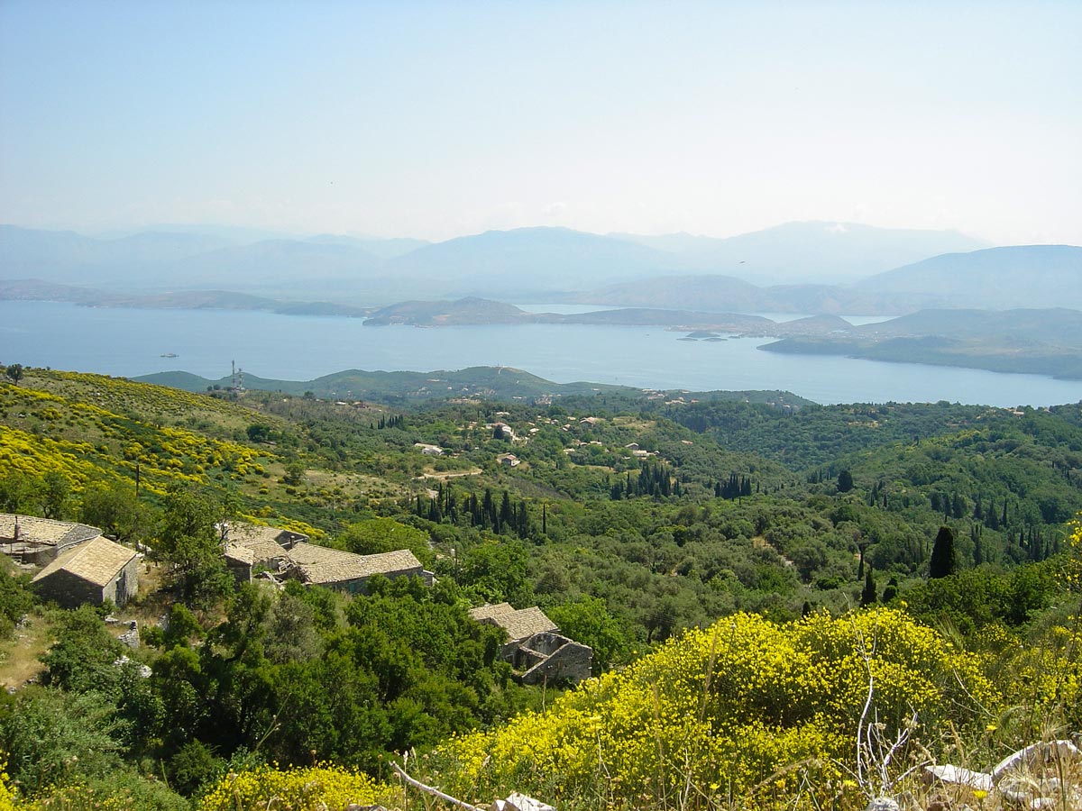 Beautiful Greek views islands Corfu Paxos Greece adventure tour