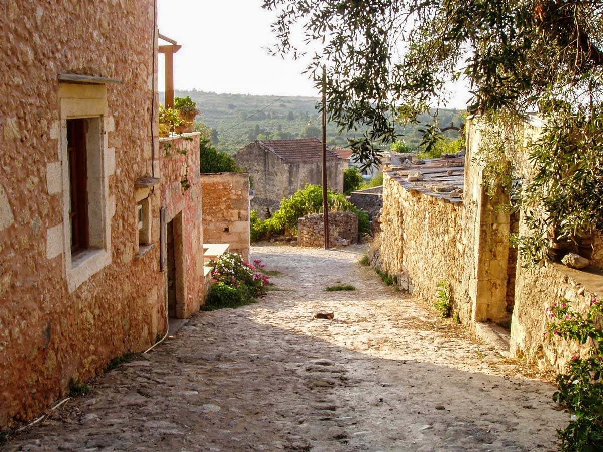 Old streets of Crete Greece coastline adventure tour