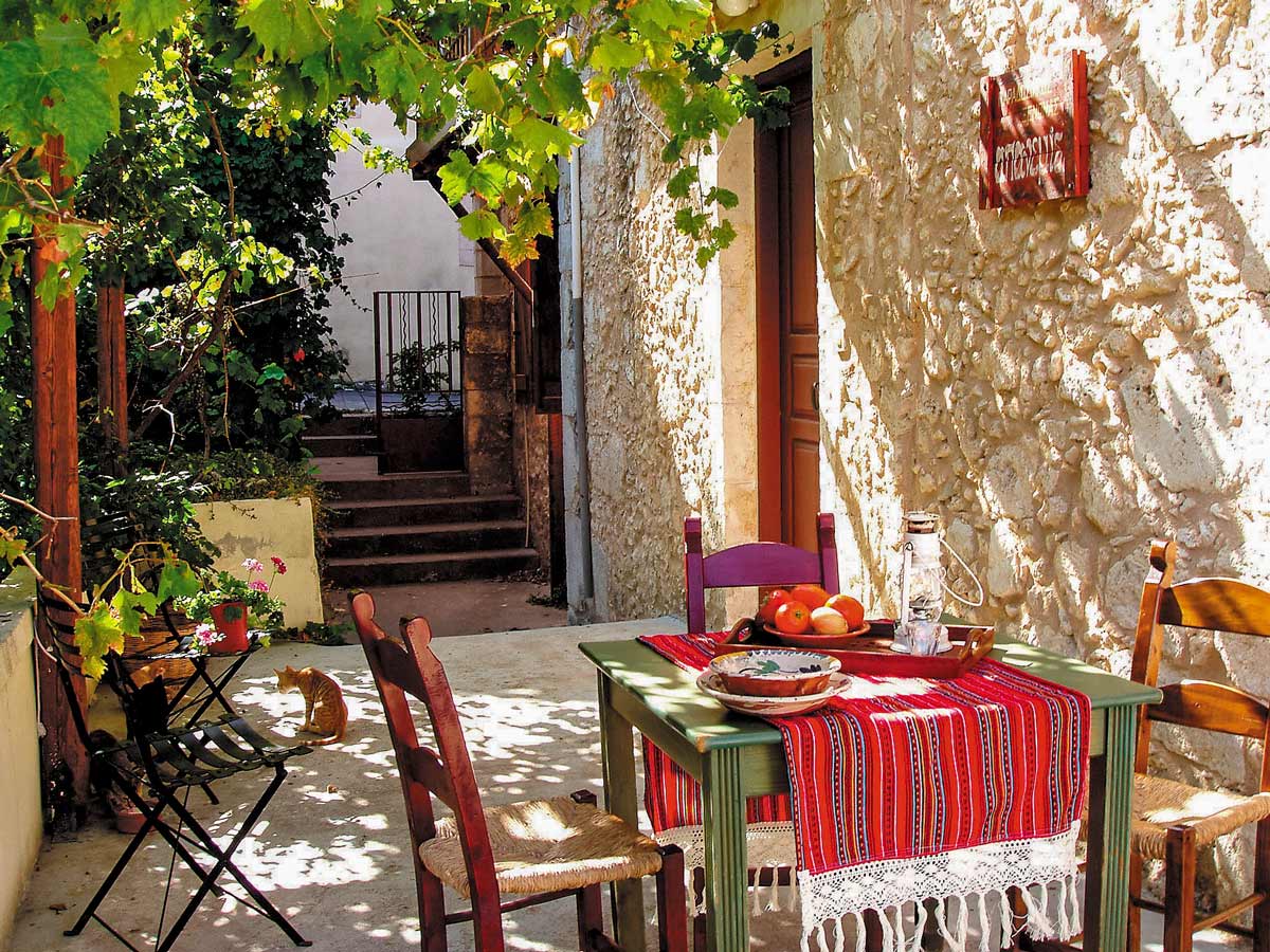 Vamos Traditional Village exploring Crete Greece coastline adventure tour