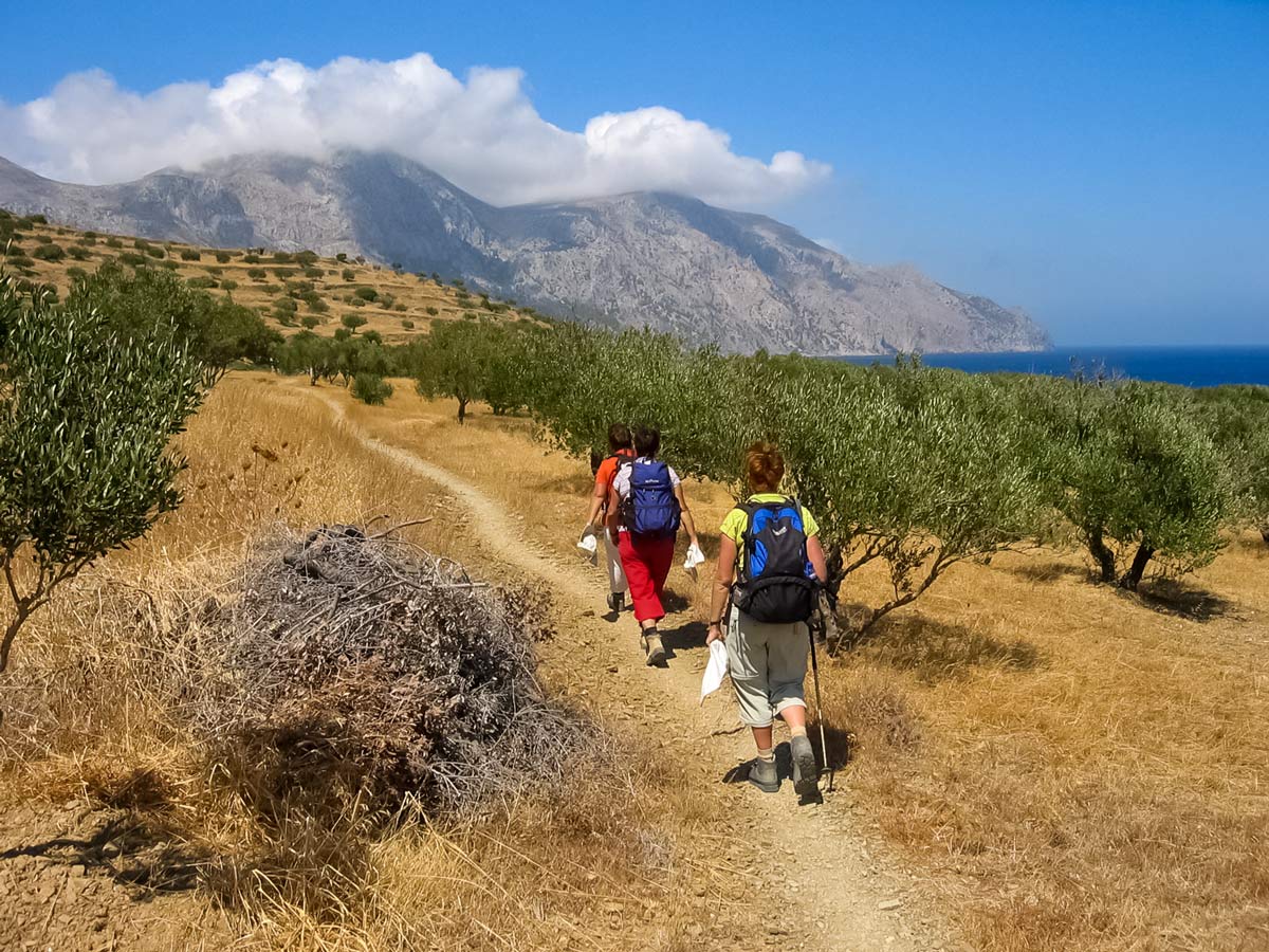 Griekenland walking hiking tour Karpathos Greece