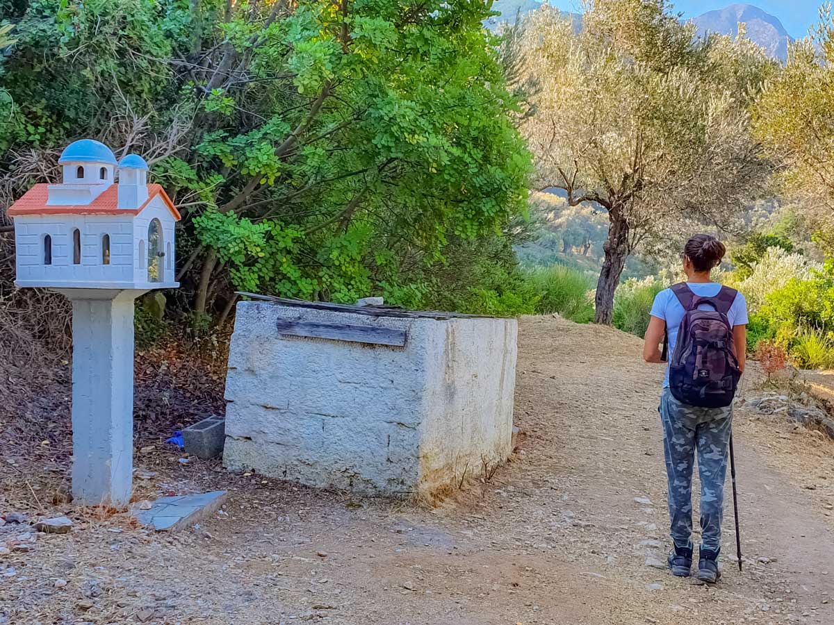 Walking trails exploring Samos Island Greece walking tour