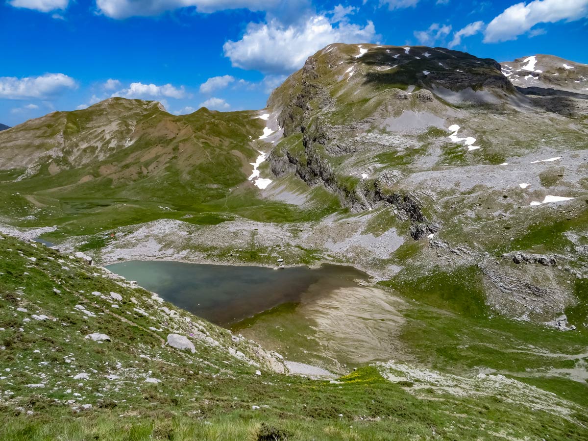 Dracolimni mountain lakes hiking Zagori Vikos Gorge Greece