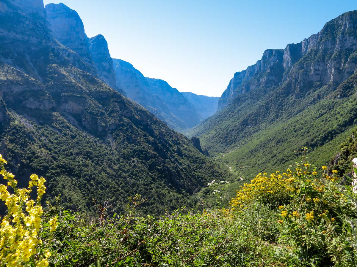 Vikos view Vikos Gorge Greece