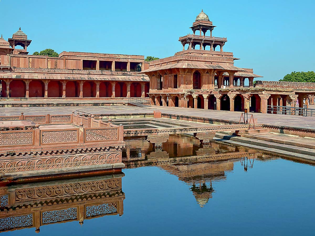 Fatehpur sikri ancient city near agra india uttar pradesh yoga Golden Triangle Himalayas India adventure tour