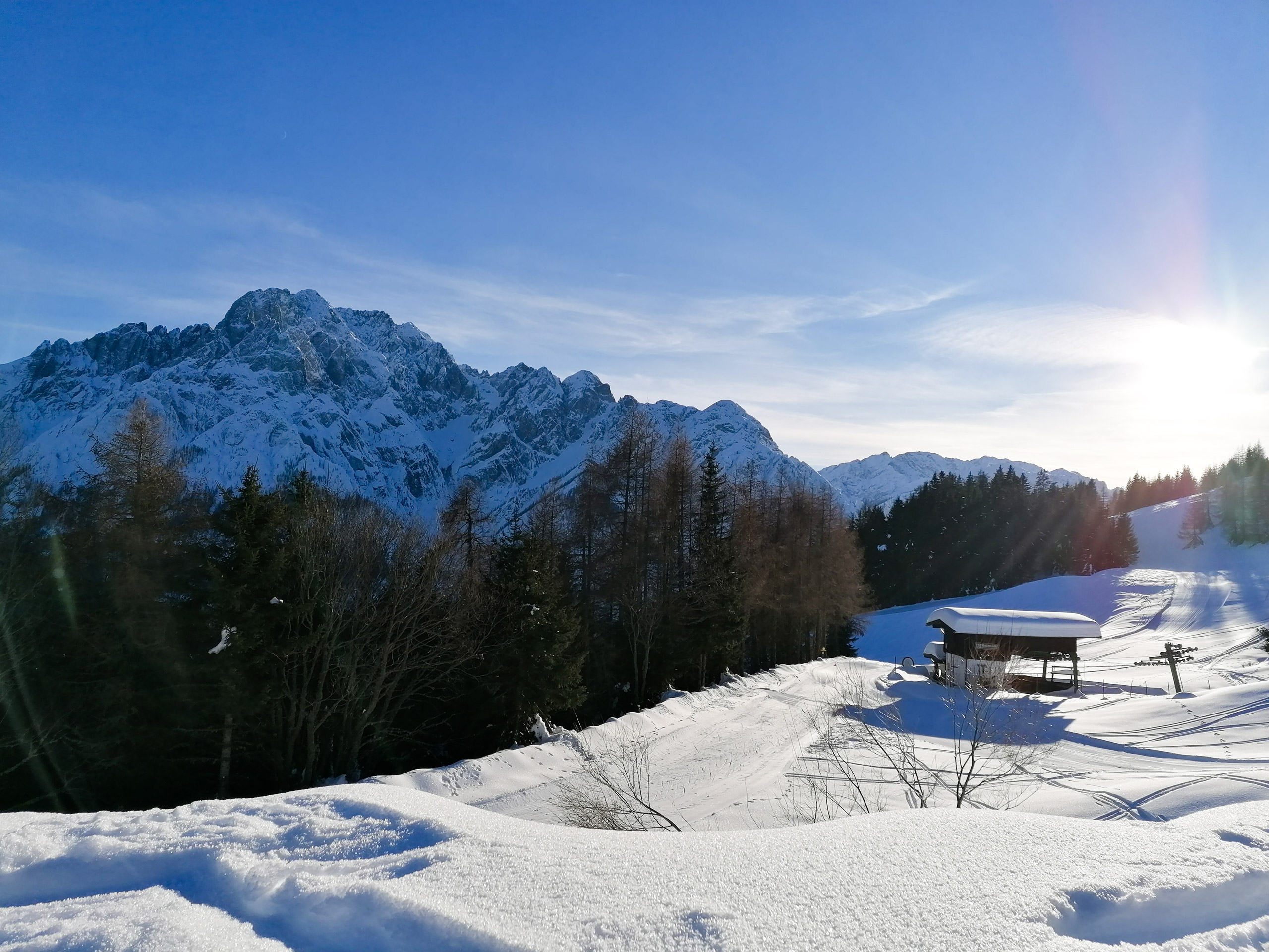 Italy Hill station in Dolomites